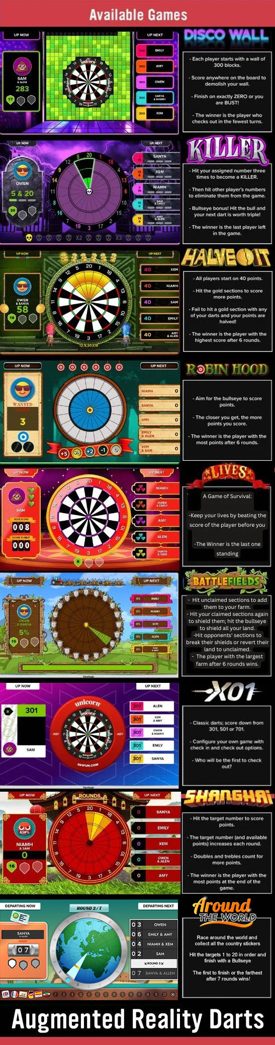 InteractiveAR Darts Included Games.jpg